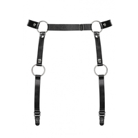 Тиранти Obsessive A741 garter belt Черен