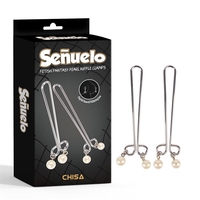 CHISA Señuelo Pearl – стилни щипки за зърна с перлен акцент