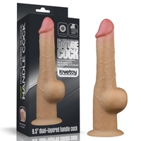 Двуслойно реалистично дилдо LOVETOY 9,5