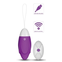 LOVETOY Вибриращо яйце iJoy с дистанционно управление USB, лилаво