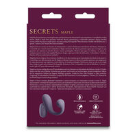 Анален вибратор с дистанционно NS Novelties Secrets Лилав