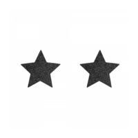 Щитета за зърна - Flash Star Черен Bijoux Indiscrets 156 Черен