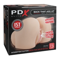 Въбриращо дупе 2 в 1 - Endurance Jack Ass Pipedream PDX Elite Телесен
