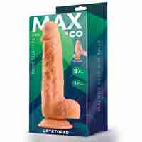 Реалистично дилдо MAX & CO Andi с тестиси 9.1