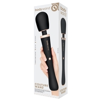 Черен масажор Bodywand Negro