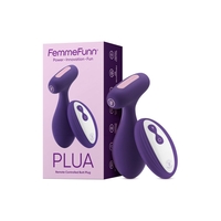 Анална тапа с дистанционно FemmeFunn Plua Лилава