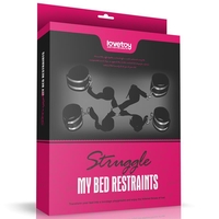 Регулируеми велкро колани за легло LOVETOY