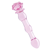 Дилдо Dream Toys Glaze Glass Роза