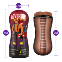 Мъжки мастурбатор Loverboy Blush Brown-Кафяв
