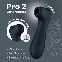 SATISFYER Pro 2 Gen 3 Технология за течен въздух Всмукване и вибрация