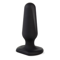 Силиконов анален плъг TARDENOCHE Menhir, черен