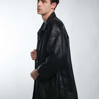 Кожено палто