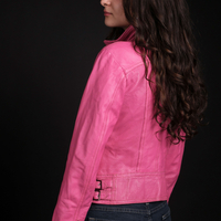 Яке от естествена кожа