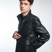 Яке от ествествена кожа