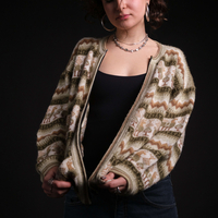 Винтидж жилетка с цип