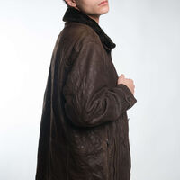 Яке от естествена кожа