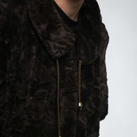 Разкроено палто от еко кожа