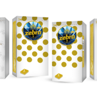 ZEBRA DELUX САЛФЕТКИ 40 бр. / опак.