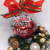 Персонализирани Коледни топки
