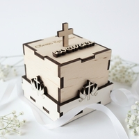 Дървена кутийка за Свето кръщение