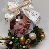Коледни топки със снимка