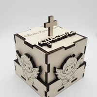 Кутийка за Свето кръщение,, ангелче-момче