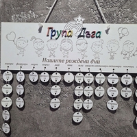 Табела,, Нашите рождени дни