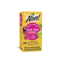 Мултивитамини за коса, кожа и нокти Алайв Alive! Hair, Skin & Nails Multivitamin 60 софтгел капсули