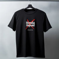 Тениска ,,No risk no Honda''