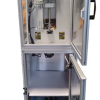 Cabinet for automated electronic PCBA tester