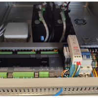 Cabinet for automated electronic PCBA tester