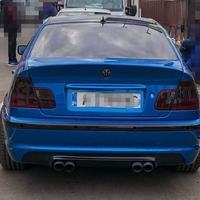 Двоен Дифузьор за BMW E46