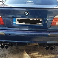Двоен Оребрен Дифузьор за BMW E39