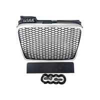 Решетка без емблема за Audi A4 B7 (2004-2008) - RS Look - Силвър / Мат