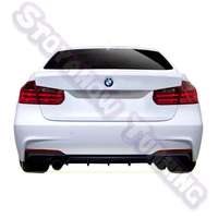 Двоен Оребрен Дифузьор за BMW F30 F31 Тип 335 340