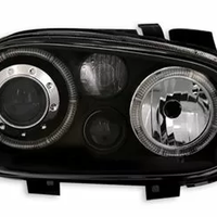 Кристални фарове Angel Eyes GOLF 4 R32 - черни