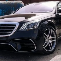Боди Кит пакет за Mercedes W222 S-Class (2013-2020) - AMG S63 design пакет с накрайници