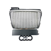 Решетка без емблема за Audi A4 B7 (2004-2007) - RS Look с хром рамка