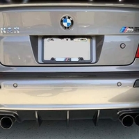 Двоен Оребрен Дифузьор за BMW E39