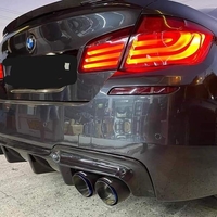 Двоен Оребрен Дифузьор за BMW F10 F11