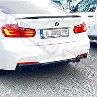 Двоен Оребрен Дифузьор за BMW F30 F31 Тип 335 340