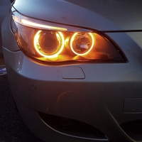 Жълти крушки за ангелски очи за BMW E60 E61 E53