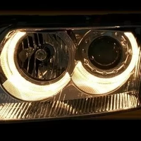 Кристални фарове Angel Eyes VW PASSAT B5.5 (01-05) - хром