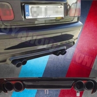 Двоен Дифузьор за BMW E46