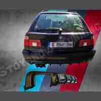 Единичен Дифузьор за BMW E39