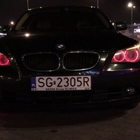 Червени крушки за ангелски очи за BMW E60 E61 E65 E53