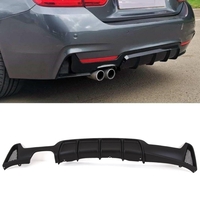 Единичен Оребрен дифузер за BMW F32