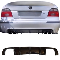 Двоен Оребрен Дифузьор за BMW E39