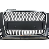 Предна броня за Audi A4 B7 8E (2004-2008) - S-Line Design с хром лайсна