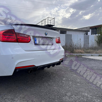 Двоен Оребрен Дифузьор за BMW F30 F31 Тип 335 340